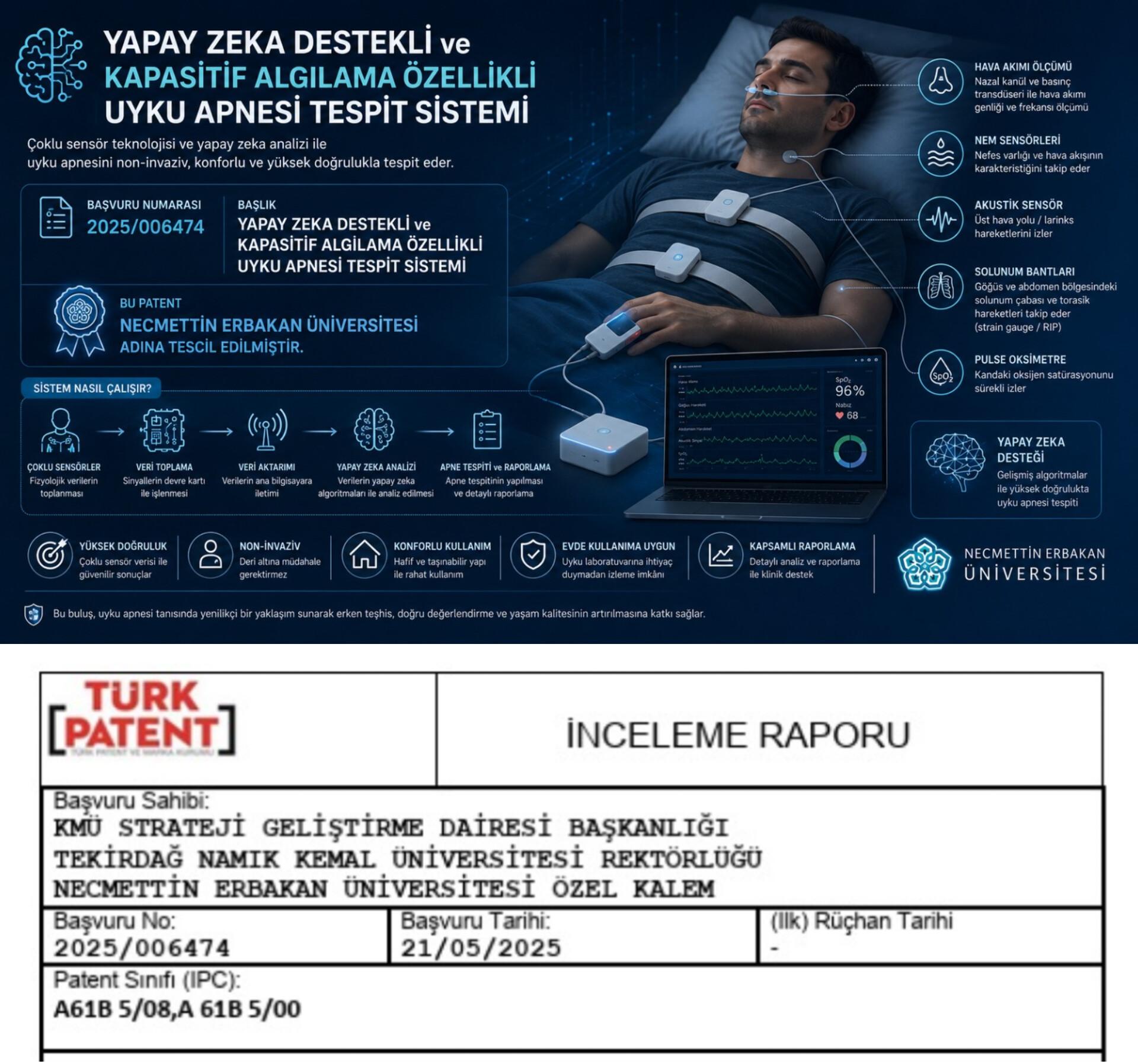 Our university has been granted a patent for an AI-powered sleep apnoea diagnosis system